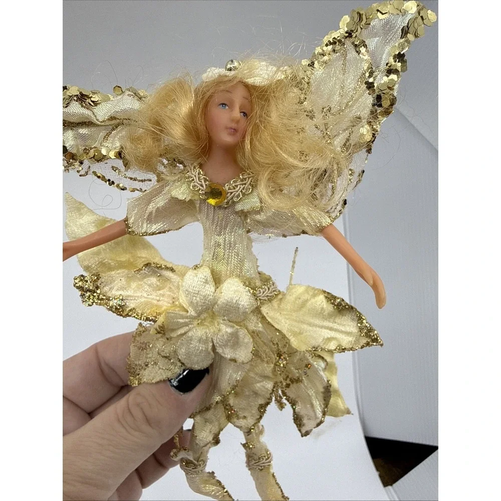 Woodland Fairy Doll Ornament Pixie Christmas 8